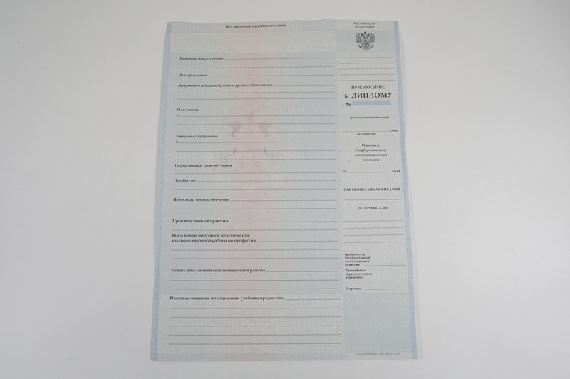 Диплом о начальном образовании 2007-2009 годов в Москве Диплом о начальном образовании 2007-2009 годов в Москве